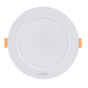 LED Downlight âm trần nhôm viền trắng 12W ánh sáng trung tính DLT2-12N