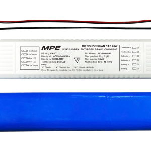 Bộ nguồn khẩn cấp dùng cho Led Tube, Bulb, Panel, Downlight, công suất tối đa 20W EM-LT