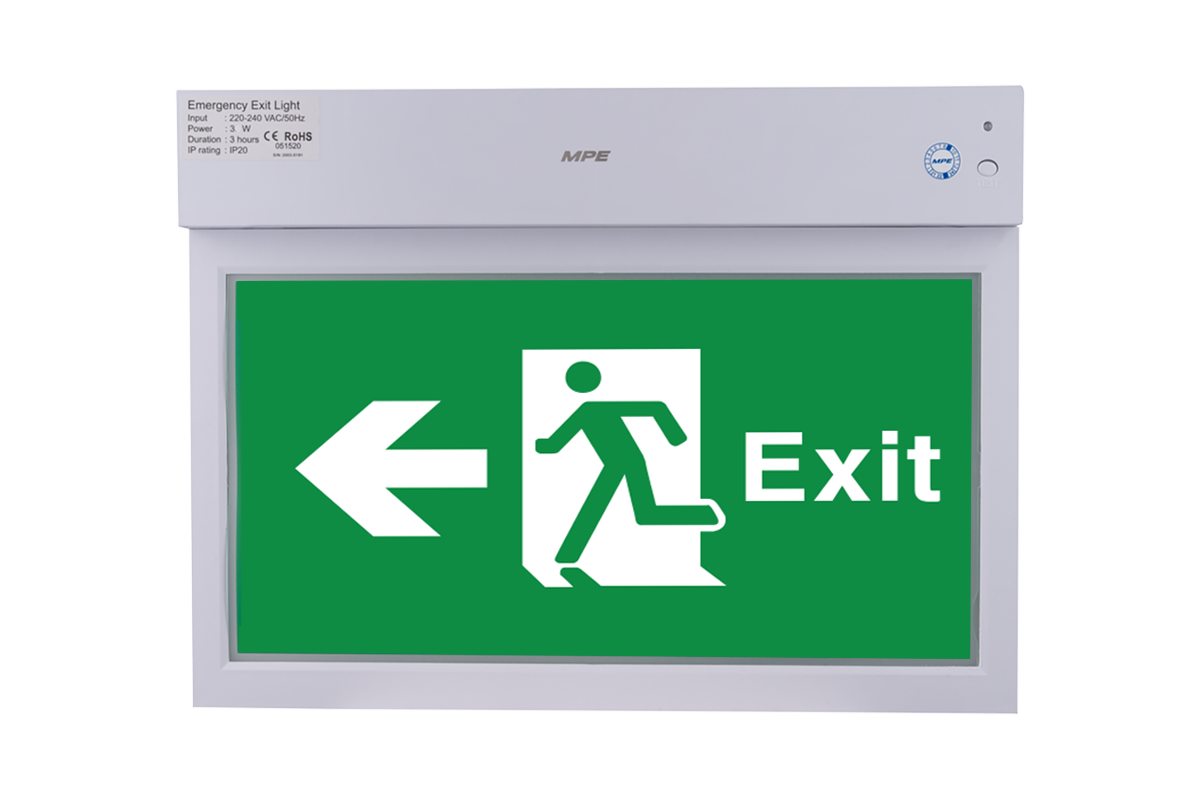 LED Exit đa năng đèn báo 1 mặt trái 3W - EXL/M