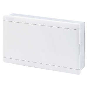 Tủ điện âm tường thanh ray điều chỉnh đa hướng, nắp mở ngang chứa MCB 18-20 cực mã G-20