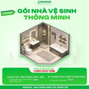 Gói nhà vệ sinh thông minh Hunonic
