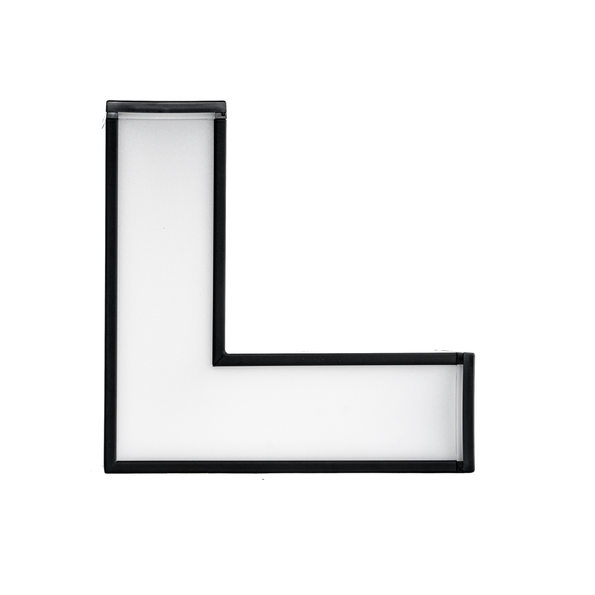 Phụ kiện thanh nối L thân màu đen có đèn 8W ánh sáng trắng dùng cho Seri LNC MPE LLB-8T