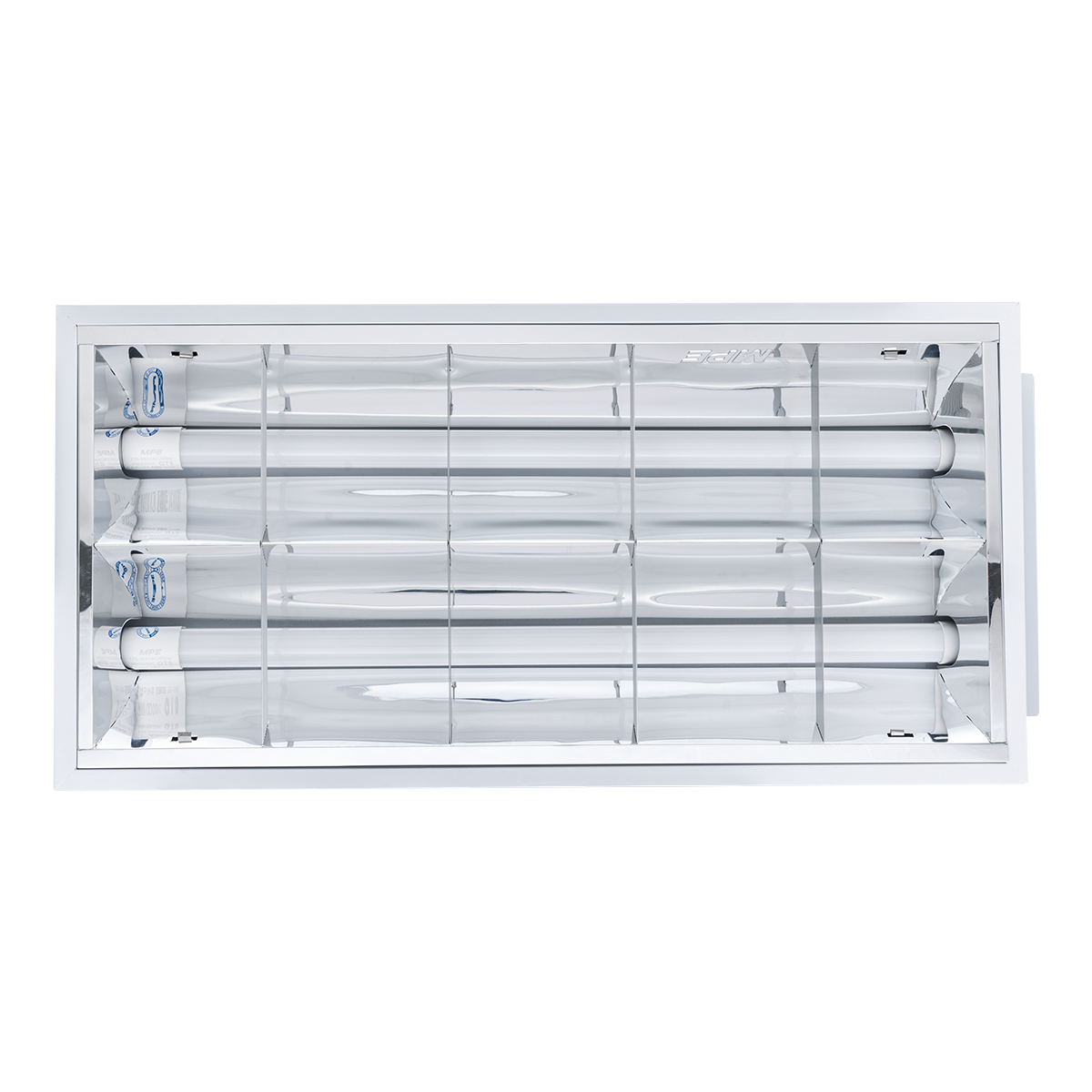 Bộ máng xương cá LED Tube thuỷ tinh 2 bóng 0.6m ánh sáng trắng MATL-210T