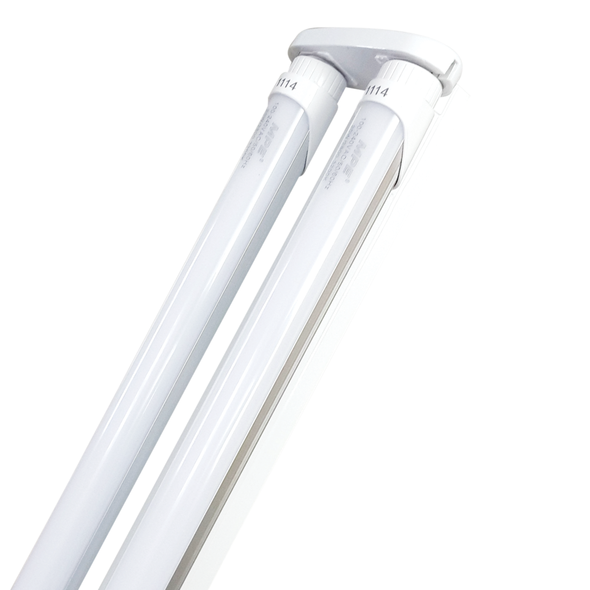 Bộ máng LED Tube nhôm 2x10W 0.6m ánh sáng vàng MLT-210V