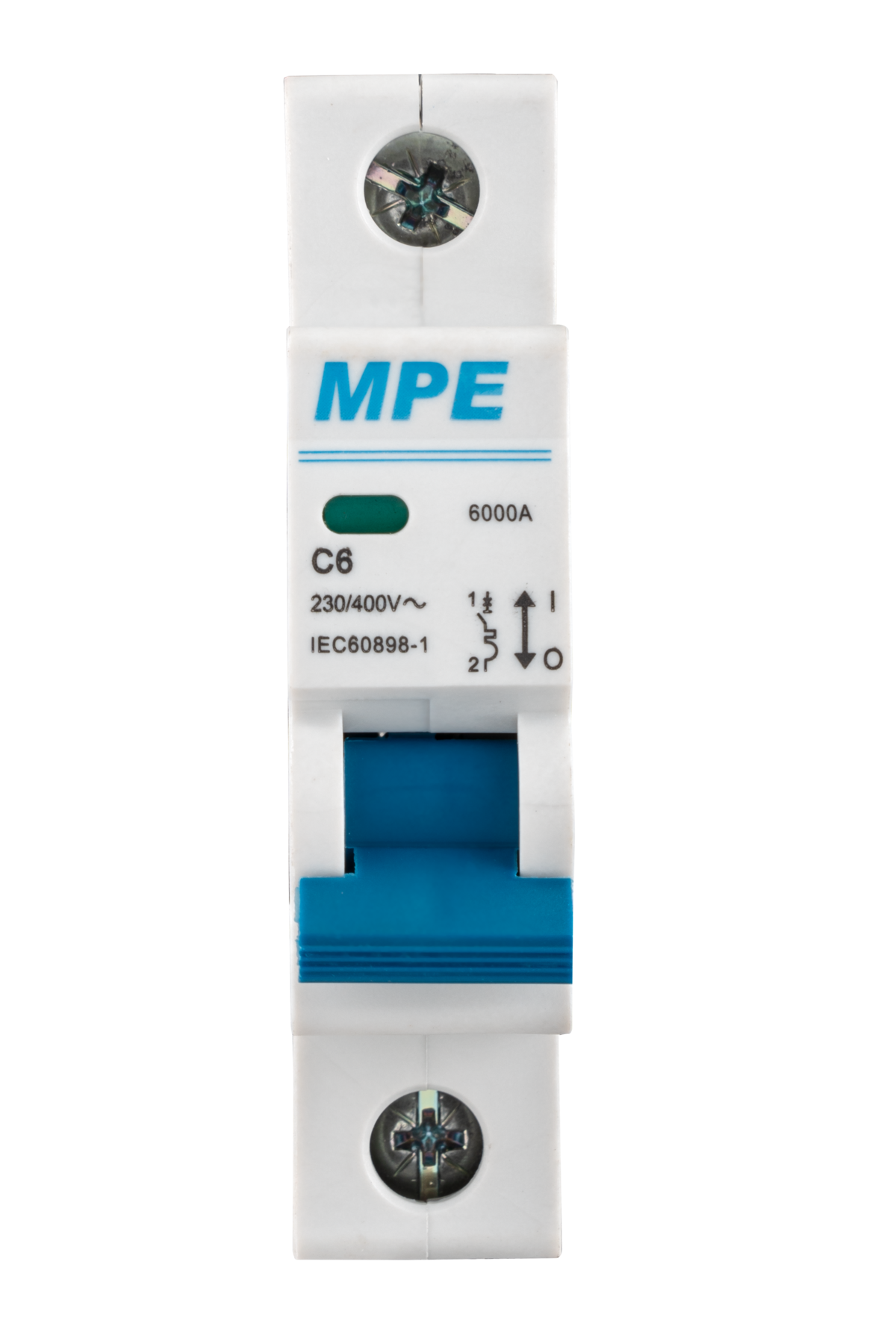 Cầu dao tự động MCB 1 cực, 6A, 6kA mã MP6-C106