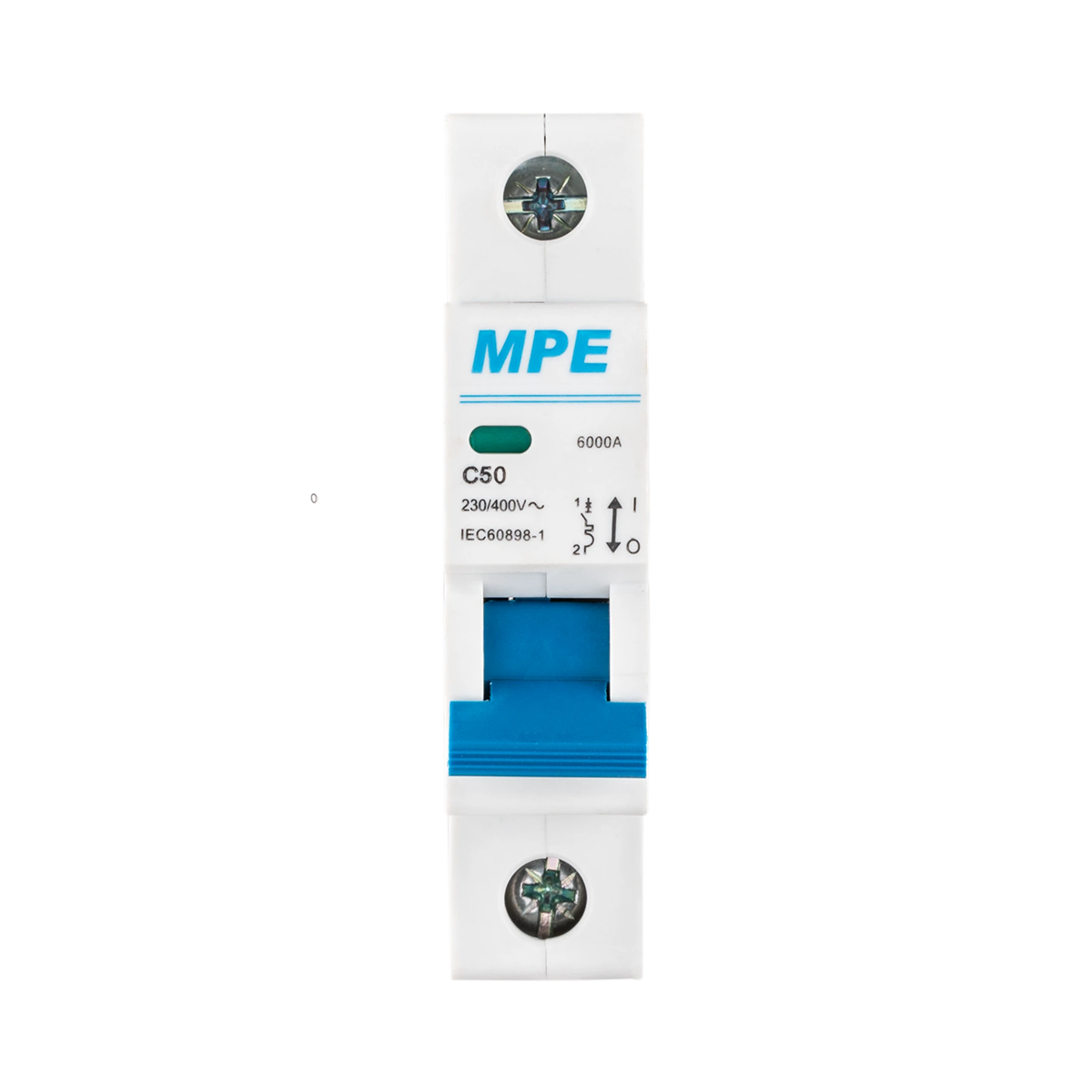 Cầu dao tự động MCB 1 cực, 50A, 6kA mã MP6-C150