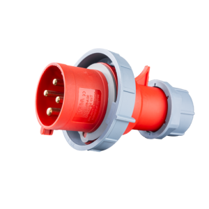 Phích cắm loại di động có kẹp giữ dây 4 cực, 32A, IP67 mã MPN-0242