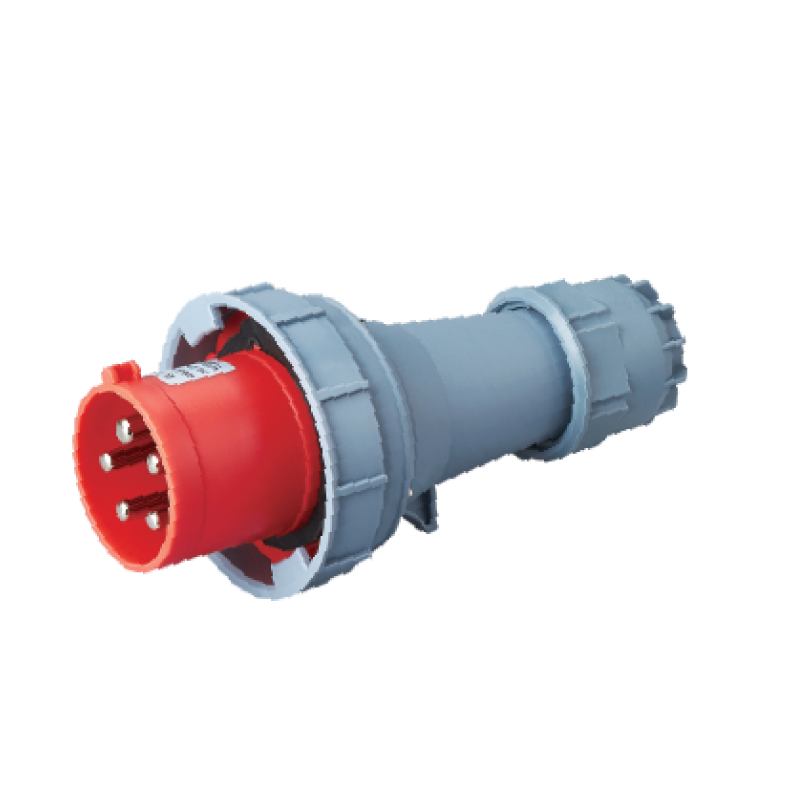 Phích cắm loại di động có kẹp giữ dây 5 cực, 63A, IP67 mã MPN-0352