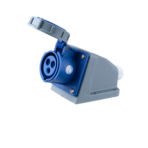 Ổ cắm cố định bắt trên tường 3 cực, 16A, IP67 mã MPN-1132