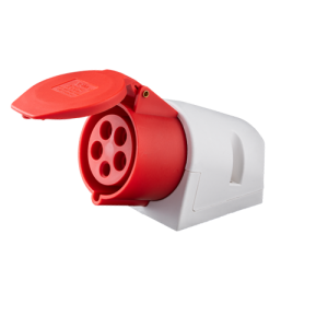 Ổ cắm cố định bắt trên tường 5 cực, 32A, IP44 mã MPN-125