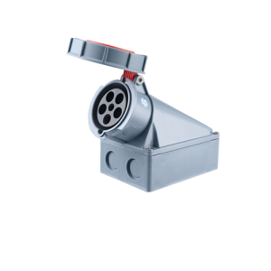 Ổ cắm cố định bắt trên tường 5 cực, 125A, IP67 mã MPN-1452