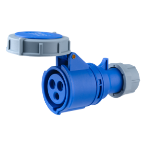 Ổ cắm di động có kẹp giữ dây 3 cực, 16A, IP67 mã MPN-2132