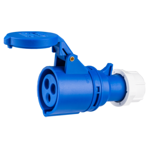 Ổ cắm di động có kẹp giữ dây 3 cực, 16A, IP44 mã MPN-213