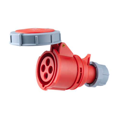 Ổ cắm di động có kẹp giữ dây 4 cực, 16A, IP67 mã MPN-2142