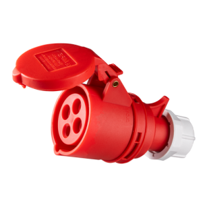 Ổ cắm di động có kẹp giữ dây 4 cực, 16A, IP44 mã MPN-214