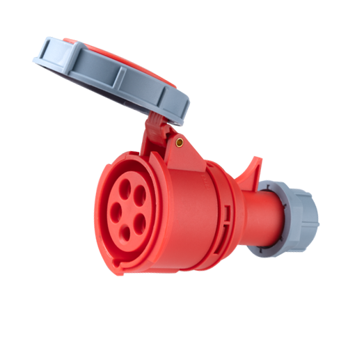 Ổ cắm di động có kẹp giữ dây 5 cực, 16A, IP67 mã MPN-2152