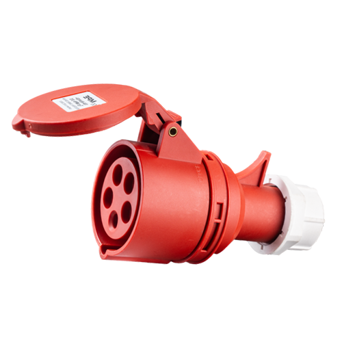 Ổ cắm di động có kẹp giữ dây 5 cực, 16A, IP44 mã MPN-215