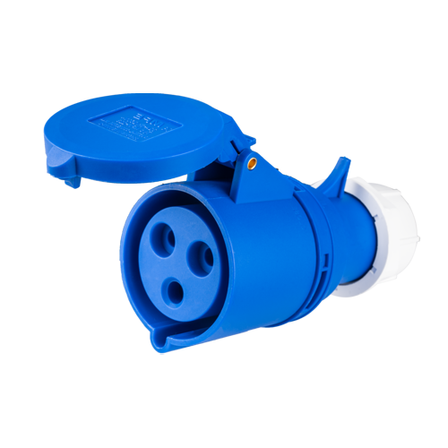 Ổ cắm di động có kẹp giữ dây 3 cực, 32A, IP44 mã MPN-223