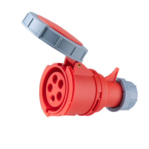 Ổ cắm di động có kẹp giữ dây 5 cực, 32A, IP67 mã MPN-2252