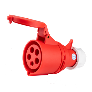 Ổ cắm di động có kẹp giữ dây 5 cực, 32A, IP44 mã MPN-225