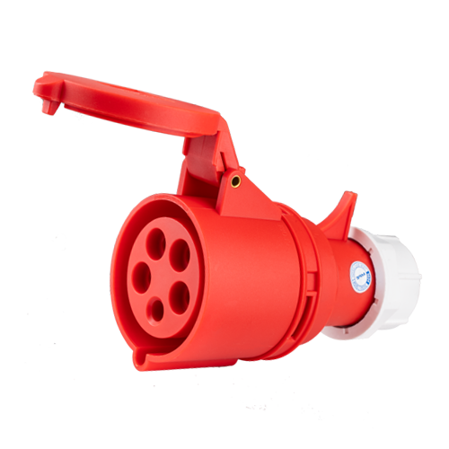 Ổ cắm di động có kẹp giữ dây 5 cực, 32A, IP44 mã MPN-225