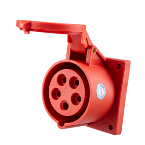 Ổ cắm loại cố định bắt trên bảng điện 5 cực, 16A, IP44 mã MPN-315