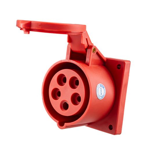 Ổ cắm loại cố định bắt trên bảng điện 5 cực, 16A, IP44 mã MPN-315