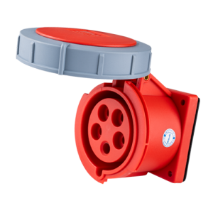 Ổ cắm loại cố định bắt trên bảng điện 5 cực, 32A, IP67 mã MPN-3252