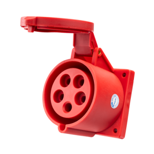 Ổ cắm loại cố định bắt trên bảng điện 5 cực, 32A, IP44 mã MPN-325
