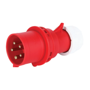 Phích cắm loại di động có kẹp giữ dây 5 cực, 16A, IP44 mã MPN-015