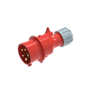 Phích cắm loại di động có kẹp giữ dây 5 cực, 16A, IP44 mã MPN2-015