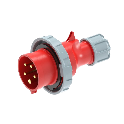 Phích cắm loại di động có kẹp giữ dây 5 cực, 16A, IP67 mã MPN2-0152