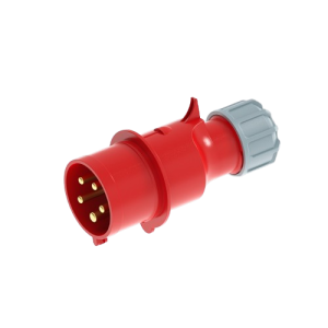 Phích cắm loại di động có kẹp giữ dây 5 cực, 32A, IP44 mã MPN2-025