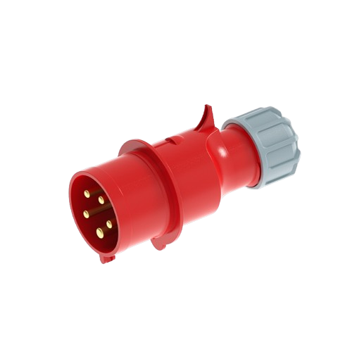 Phích cắm loại di động có kẹp giữ dây 5 cực, 32A, IP44 mã MPN2-025