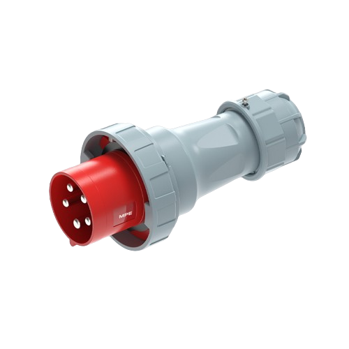 Phích cắm loại di động có kẹp giữ dây 5 cực, 125A, IP67 mã MPN2-045K