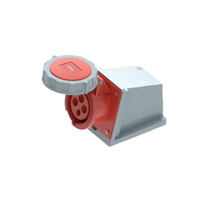 Ổ cắm cố định bắt trên tường 4 cực, 16A, IP67 mã MPN2-1142