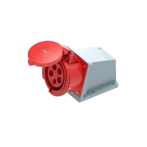 Ổ cắm cố định bắt trên tường 5 cực, 32A, IP44 mã MPN2-125