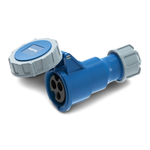 Ổ cắm di động có kẹp giữ dây 3 cực, 16A, IP67 mã MPN2-2132