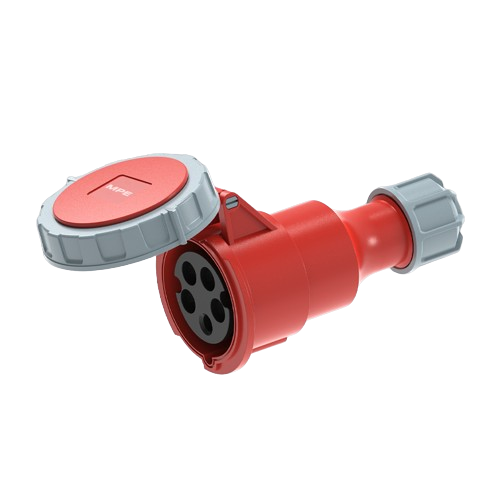 Ổ cắm di động có kẹp giữ dây 5 cực, 32A, IP67 mã MPN2-2252
