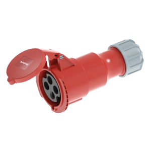 Ổ cắm di động có kẹp giữ dây 4 cực, 16A, IP44 mã MPN2-214