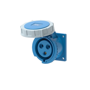 Ổ cắm loại cố định bắt trên bảng điện 3 cực, 16A, IP67 mã MPN2-3132