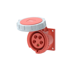 Ổ cắm loại cố định bắt trên bảng điện 5 cực, 32A, IP67 mã MPN2-3252