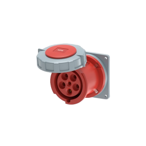 Ổ cắm loại cố định bắt trên bảng điện 5 cực, 63A, IP67 mã MPN2-3352