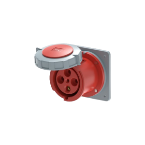 Ổ cắm loại cố định bắt trên bảng điện 4 cực, 125A, IP67 mã MPN2-3442
