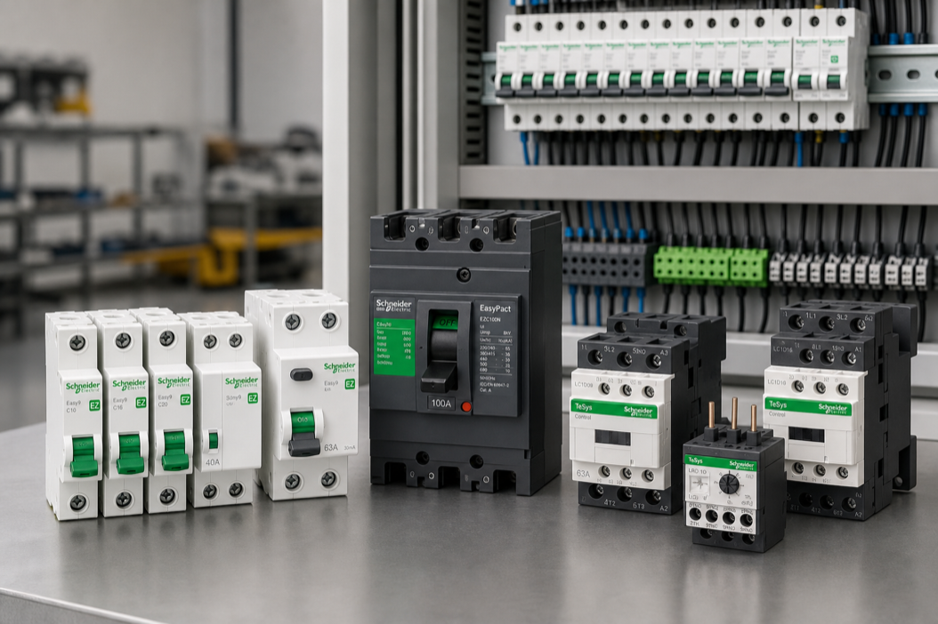 relay nhiệt Schneider LRD LRE bảo vệ motor