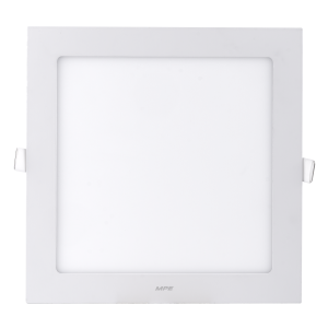 LED Panel âm trần nhôm mặt vuông 18W ánh sáng vàng SPL-18V