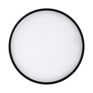 LED Downlight ốp nổi tràn viền đen, mặt tròn 16W ánh sáng vàng SRDLB-16V