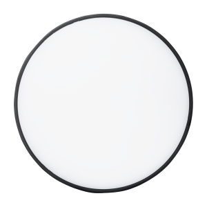 LED Downlight ốp nổi tràn viền đen, mặt tròn 24W ánh sáng vàng SRDLB-24V