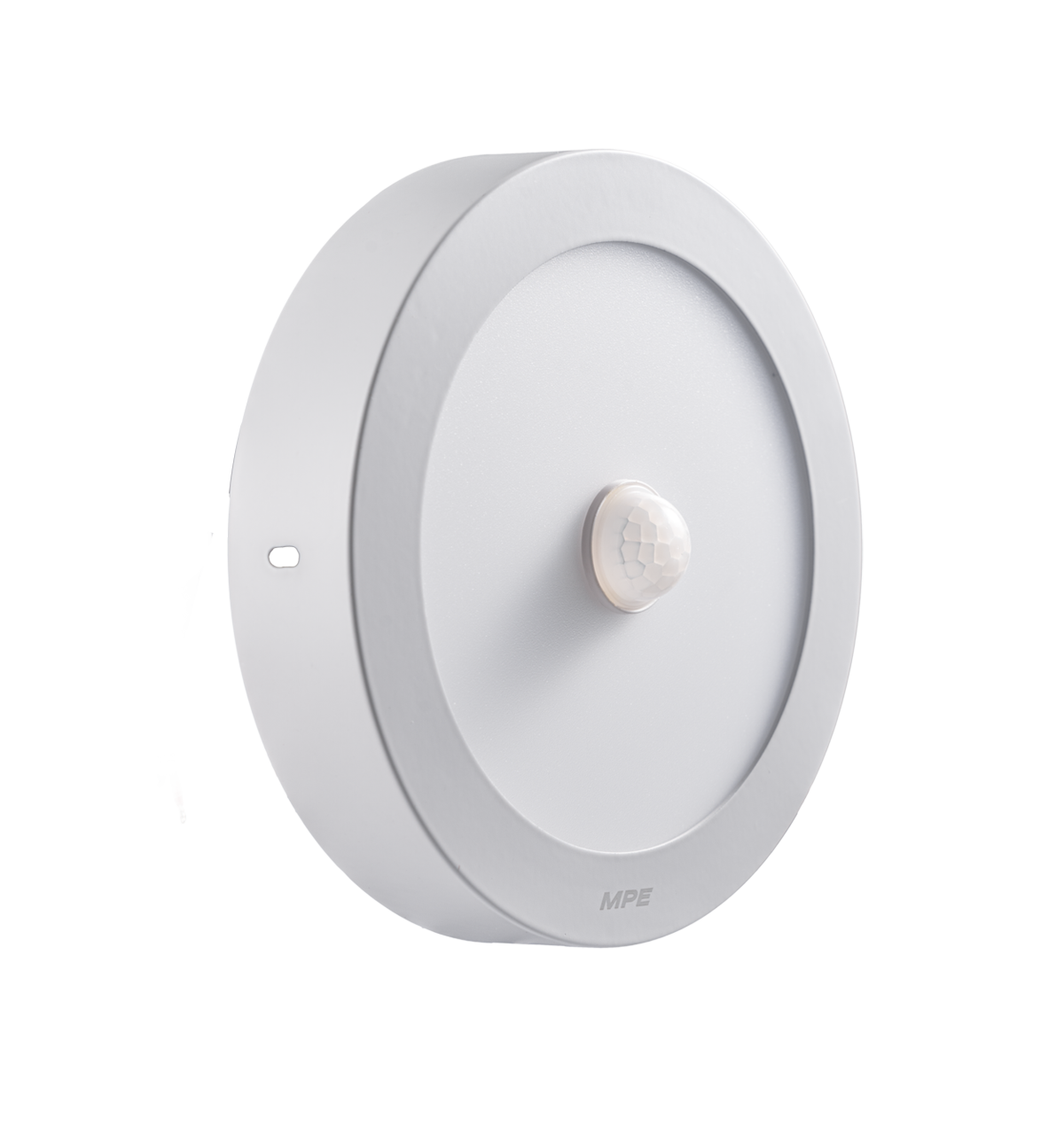 LED Panel ốp nổi nhôm, mặt tròn, cảm biến chuyển động 12W ánh sáng trắng SRPL-12T/MS