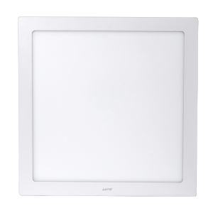 LED Panel ốp nổi nhôm, mặt vuông, điều chỉnh độ sáng 24W ánh sáng vàng SSPL-24V/DIM
